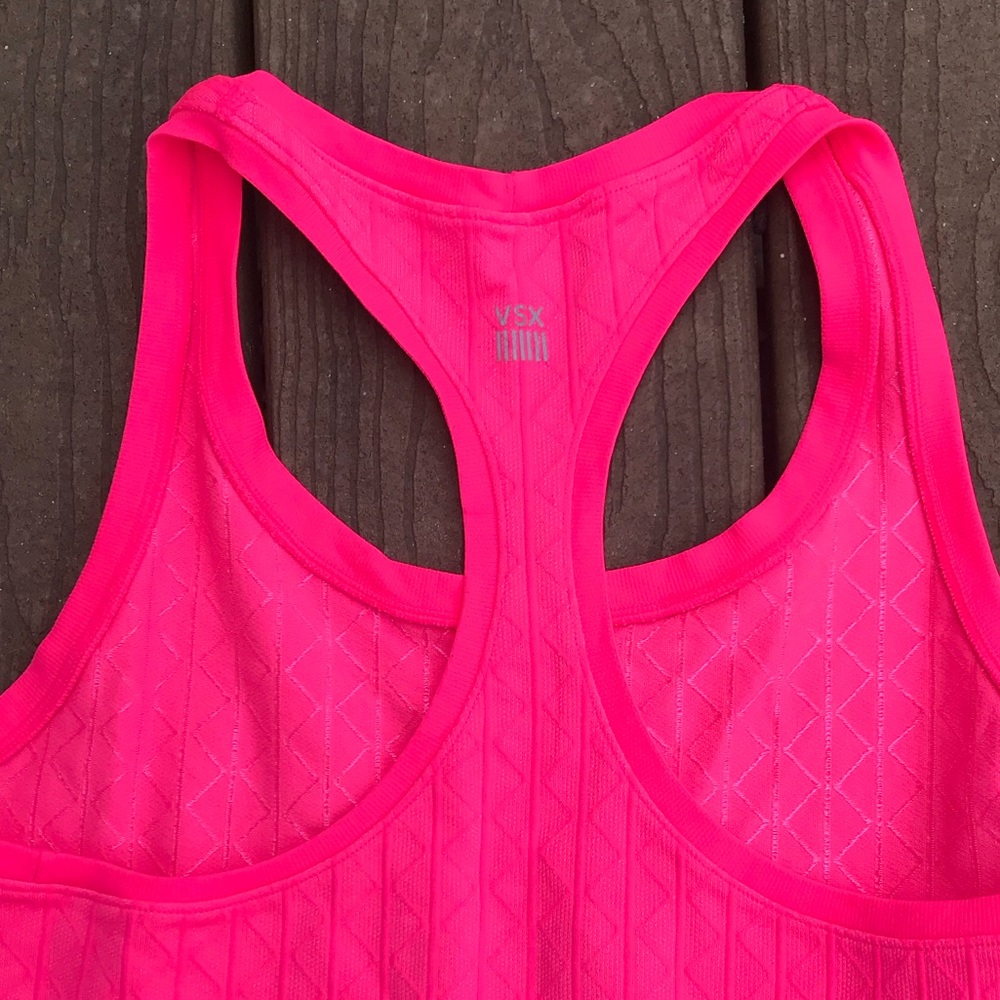 Victoria’s Secret VSX Textured Racerback Yoga Tank - Picture 4 of 5